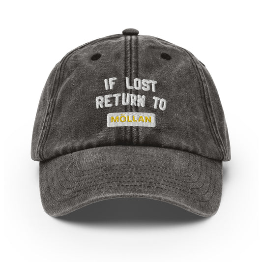 If lost return to Möllan – Keps